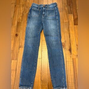 Madewell classic sailor jeans Women's size 26 high waisted